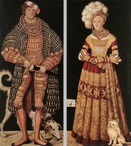 Porträts von Heinrich der Fromme, Herzog von Sachsen und seiner