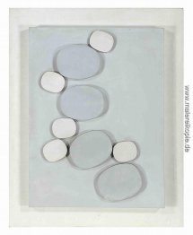 Grau-Weiss Relief # 2 Grau-Weiss Relief # 2