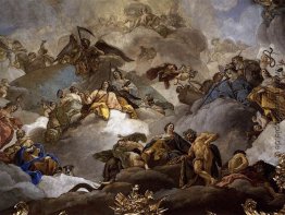 Providence Vorsitz über die Tugenden und Fähigkeiten des Mensche
