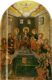 Icon Die Ausgießung des Heiligen Geistes Icon Die Ausgießung des Heiligen Geistes