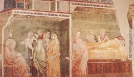 Die Geburt von Johannes dem Täufer und sein Vater Zacharias das