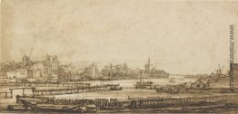 Blick über die Amstel vom Rampart