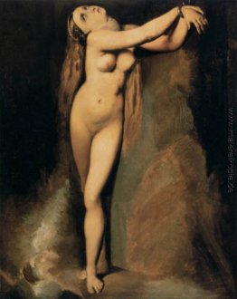 Angelica am Felsen (Nach ingres)