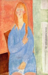 Mädchen in der blauen Mädchen in der blauen