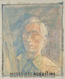 Selbstbildnis mit Staffelei