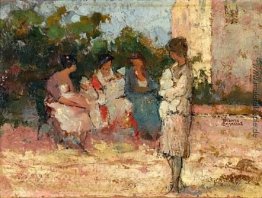 Nannies in den Park