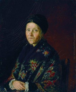 Porträt von A. Bocharova, Tanten Künstlers