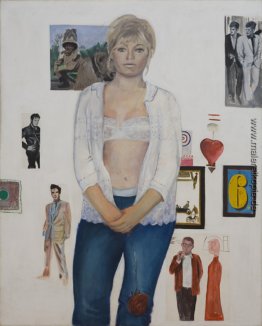 Celia Birtwell und einige ihrer Helden