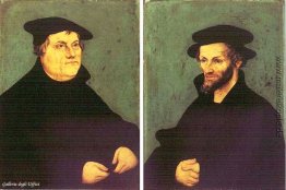 Portraits von Martin Luther und Philipp Melanchthon