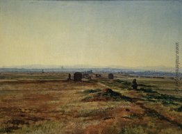 Via Appia at Sunset
