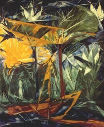 Gelbe und grüne Wald Gelbe und grüne Wald