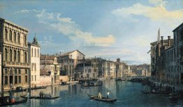 Venedig: Der Canal Grande vom Palazzo Flangini für die Kirche vo