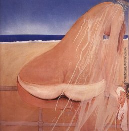 Waschen des Salz-Off