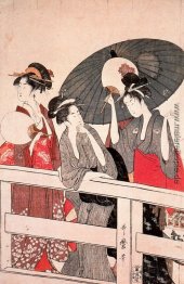 Genießen die kühle Abendwind auf und unter der Brücke Genießen die kühle Abendwind auf und unter der Brücke