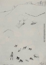 Regalfeld (Auf dem Hang des Berges)