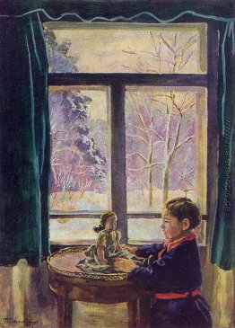 Katya am Fenster