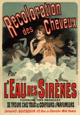 Recoloration des Cheveux par l'Eau des Sirènes