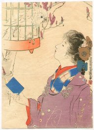 Im Gespräch mit Papagei Im Gespräch mit Papagei