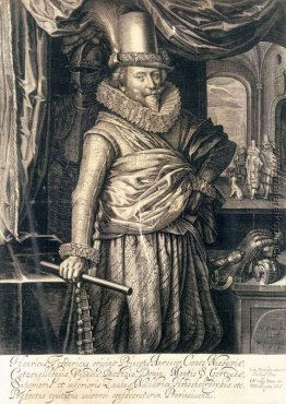 Porträt von Frederick Hendrick, Prinz von Oranien Nassau