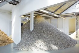 Baumaschinen Rubble der TENT zentralen Raum, TENT Rotterdam