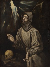 Die Ekstase von St Francis von Assisi