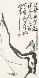 Eisvogel und Fische Eisvogel und Fische