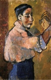 Junger Mann mit einem Spitzbart Junger Mann mit einem Spitzbart