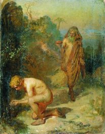 Diogenes und der Junge Diogenes und der Junge