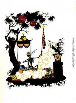 Illustration zu "Nachtigall" von Hans Christian Andersen