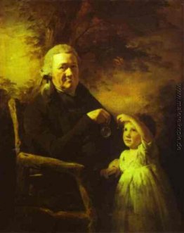 Porträt von John Tait und sein Enkel