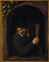 Bauer am Fenster