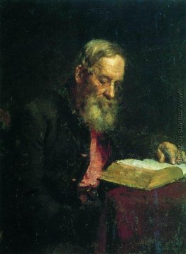 Porträt von Efim Repin, der Vater des Künstlers