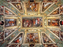 Deckendekoration Palazzo Vecchio, Florenz
