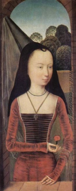 Portrait einer jungen Frau,