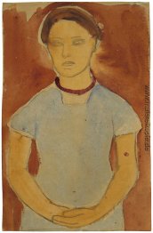 Study for Portrait Lee Hoetger, bevor Blumenbasis Study for Portrait Lee Hoetger, bevor Blumenbasis