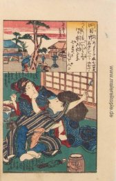 Tokaido 53 Stationen, Station # 45, Ishiyakushi Tokaido 53 Stationen, Station # 45, Ishiyakushi