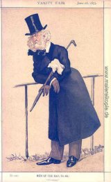 Karikatur von Herrn Washington Hibbert Karikatur von Herrn Washington Hibbert