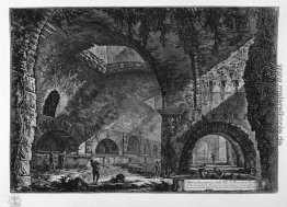 Eine weitere Innenansicht der Villa des Maecenas in Tivoli