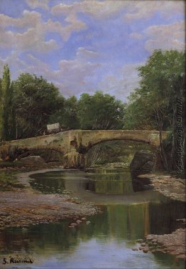 Brücke über einen Fluss