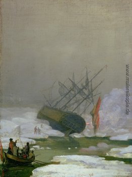 Schiff im Eismeer
