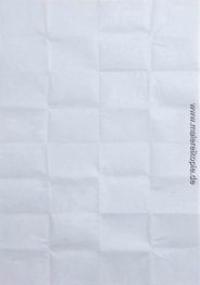 Arbeits No. 384 (Ein Blatt Papier gefaltet und entfaltet)
