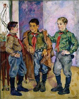 Drei spanische Jungen
