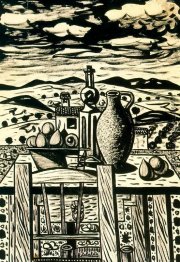 Stillleben, Tisch Feigen, Glas, Flasche Anis Stillleben, Tisch Feigen, Glas, Flasche Anis