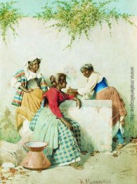 Unterhaltung in der Nähe des Frühlings Unterhaltung in der Nähe des Frühlings