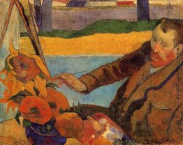 Van Gogh Painting Sunflowers