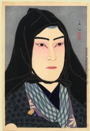 Nakamura Fukusuke in der Rolle des Soshichi, ein Schmuggler Nakamura Fukusuke in der Rolle des Soshichi, ein Schmuggler