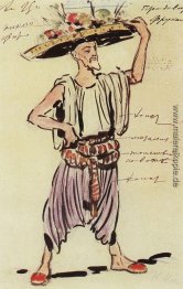 Fruit seller.Costume Design für Gartman`s Ballett Fruit seller.Costume Design für Gartman`s Ballett