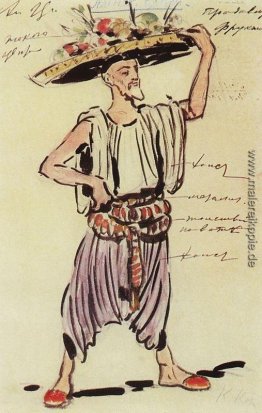 Fruit seller.Costume Design für Gartman`s Ballett