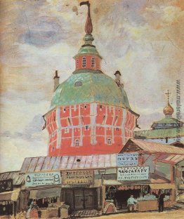 Red Tower of Troitse-Sergeevsky Lavra Red Tower of Troitse-Sergeevsky Lavra