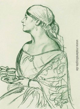 Portrait L.I. Shetalova (Frau mit einer Tasse) Portrait L.I. Shetalova (Frau mit einer Tasse)